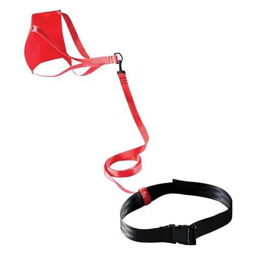 FINIS Swim Parachute for Resistance Training - Builds Strength & Endurance - Adjustable Belt