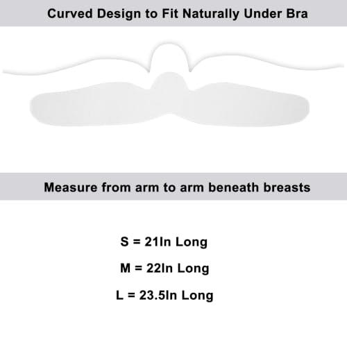 KimYoung Large Cotton Waffle Bra Liners Reusable Sweat Pads for Sensitive Skin