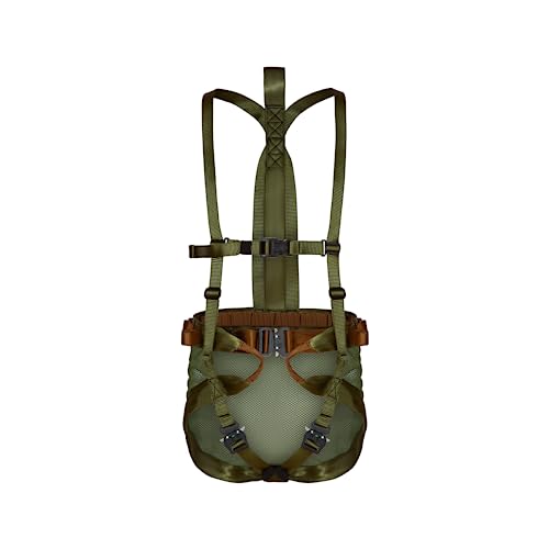 XOP Complete Tree Saddle Hunting System - Includes Aluminum Tree Saddle Platform, Mondo Saddle Harness and Carrying Bag
