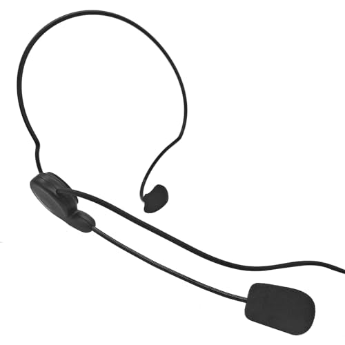 Two-Way Radio Earpiece with Behind-The-Head Headset and PTT for Midland GXT LXT GMRS
