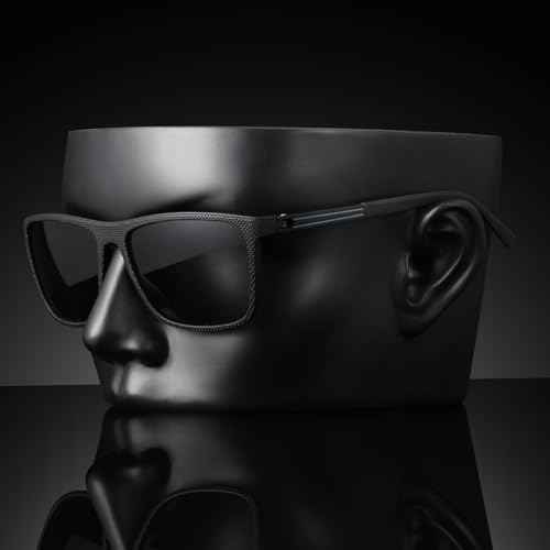 Polarized Sunglasses for Men Classic Lightweight Driving Fishing Golf Sun Glasses UV Protection Goggles