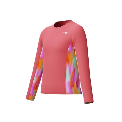 Speedo Girl's Uv Swim Shirt Long Sleeve Rashguard
