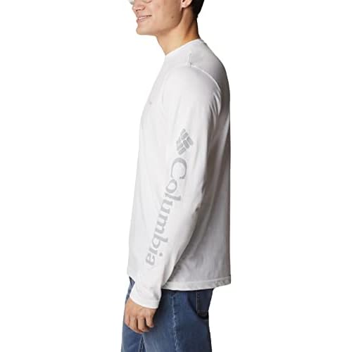 Columbia Mens Thistletown Hills Long Sleeve Logo Tee