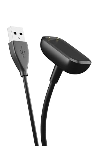 Smartwatch Charging Cable for Fitbit Charge 5 6 Luxe - 3.3Ft Replacement Charger