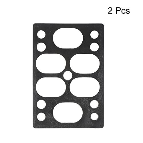28mm Skateboard Riser Pads 2 Pack Angled Wedge Shock Absorbers for Trucks