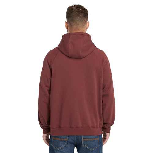 Timberland PRO Men's Hood Honcho Sport Pullover Hooded Sweatshirt, Maroon, Large
