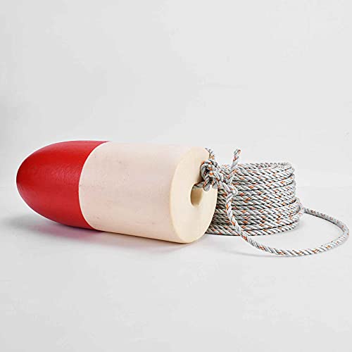 Crab Trap Float Kit with 100ft Sinking Rope & Harness - Variation of Leaded Core Rope+Crab Trap Float Kit