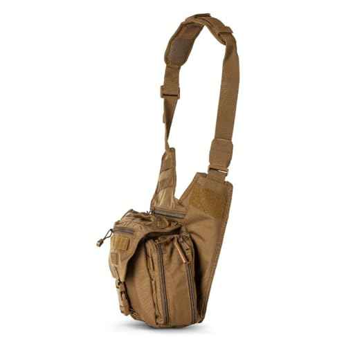 5.11 Tactical Push Pack Sling Bag ? 6L Crossbody Shoulder Bag for Men, Style 56037-ABR