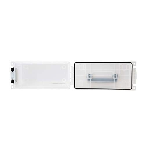 Translucent Craft Organizer Box - Lockable Storage for Art Supplies & School Items - One Size