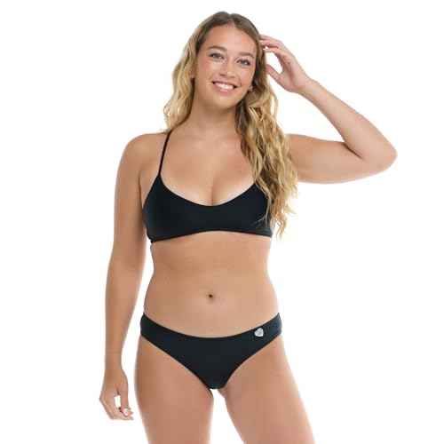 Body Glove Women's Standard Eclipse Solid Surf Rider Bikini Bottom