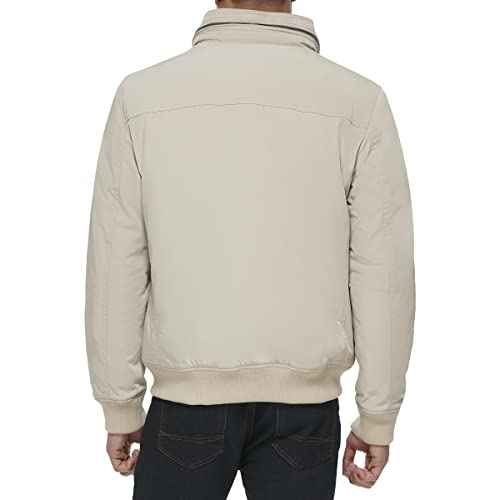 Dockers Mens Quilted Lined Flight Bomber Jacket