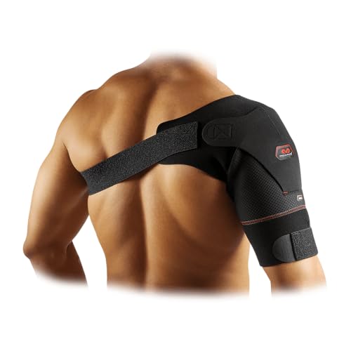 McDavid Light Shoulder Support Medium - Adjustable Sports Brace for Injury Recovery
