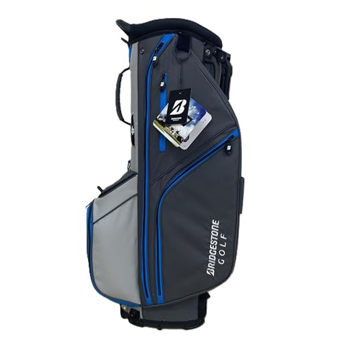 Bridgestone Golf Lightweight Stand Bag Gray/Blue