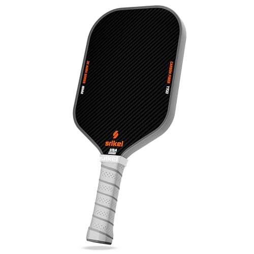 Gray Pickleball Paddle - USAPA Approved T700 Carbon Fiber Racket