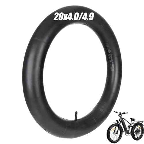 20x4.0/4.9 Fat Tire Bike Inner Tubes with AV 32mm Valve, 20x4.0/4.9 Premium Butyl Rubber Inner Tube for 20 inch Ebike Electric Bicycle for Road/MTB/Mountain/E Bike