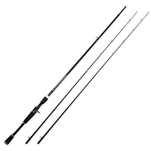 KastKing Perigee II Spinning & Casting Fishing Rods, Fuji O-Ring Line Guides, 24 Ton Carbon Fiber Casting and Spinning Rods - Two Pieces,Twin-Tip Rods and One Piece Rods