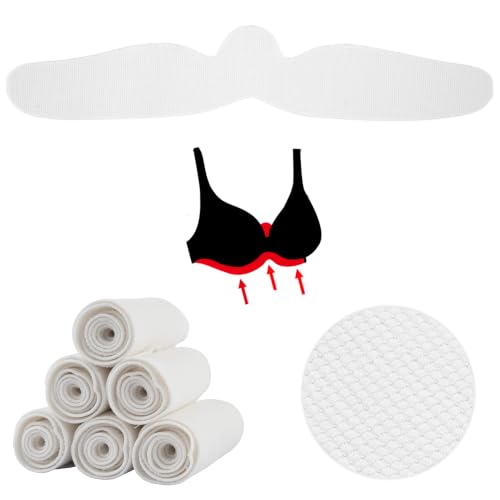 KimYoung Large Cotton Waffle Bra Liners Reusable Sweat Pads for Sensitive Skin