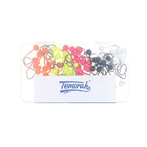 Fly Tying Sickle Jig Heads 1/8 OZ 50PCS Assorted - High-Quality Fishing Jigs