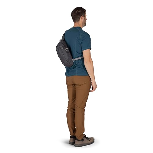 Osprey Daylite Shoulder Sling Bag, Tunnel Vision Grey ??Compact Crossbody Sling Backpack for Everyday Carry, Festivals, and Travel ??Lightweight, Comfortable Fit for Hands-Free Convenience