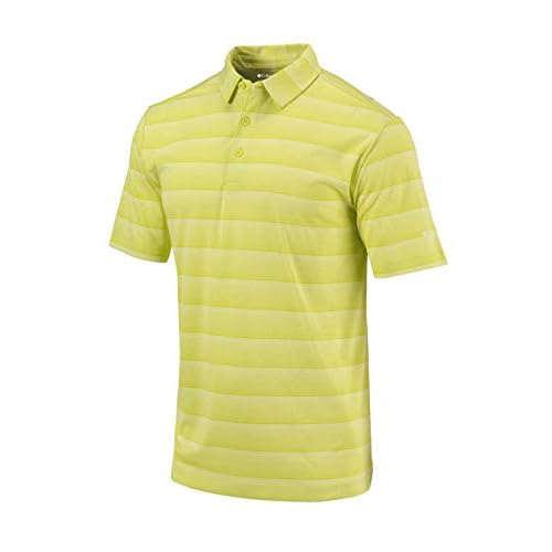 Columbia Golf Men's Omni-Wick Downswing Polo (X-Large, Voltage)