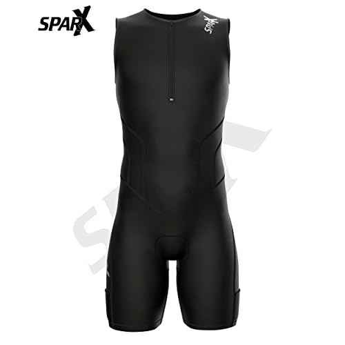 Sparx X Triathlon Suit Men Racing Tri Cycling Skin Suit Bike Swim Run