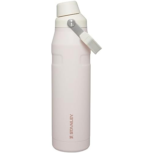 Stanley IceFlow Fast Flow Water Bottle | Angled Spout Lid | Lightweight & Leakproof for Travel & Sports | Insulated Stainless Steel | BPA-Free