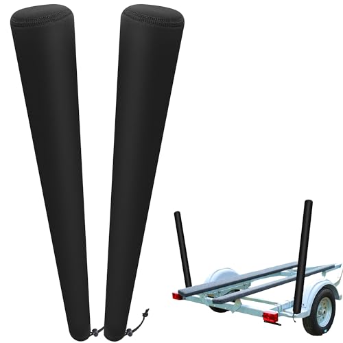 59 Inch Boat Trailer Guide Pole Cover Neoprene Protective Cover - Pair