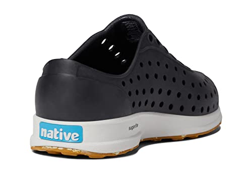 Native Shoes Unisex-Child Robbie Slip-On Sneaker - 9 Toddler Jiffy Black Shell White Mash Speckle
