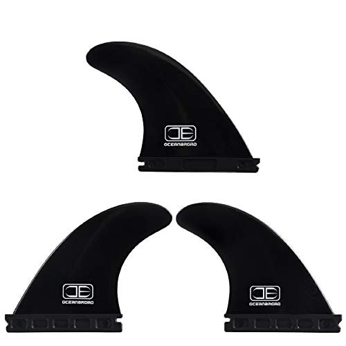 Future 437 Surfboard Fin Thruster Set - 3 Fins for Shortboard Longboard