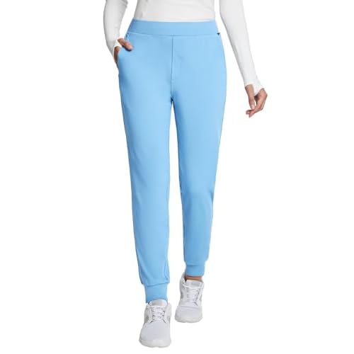 baleaf Women's Fleece Lined Pants Joggers Water Resistant Zipper Pockets Winter Thermal Golf Pants Cold Weather Gear