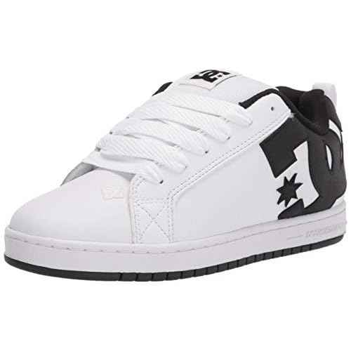 DC Mens Court Graffik Casual Low Top Skate Shoe SneakerSkate Shoe