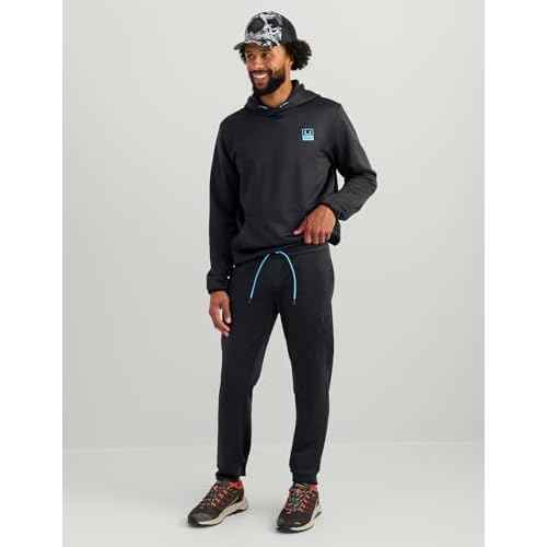 HUK Mens Coldfront+ Jogger Sweatpants, Comfortable Cold Weather Athletic Pants for Men