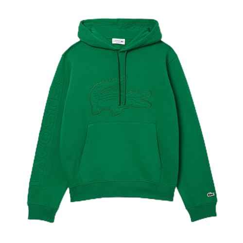 Lacoste Men's Puffed Croc Hooded Sweatshirt