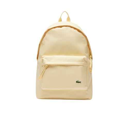 Lacoste Unisex Neocroc Backpack, Yellow, One Size