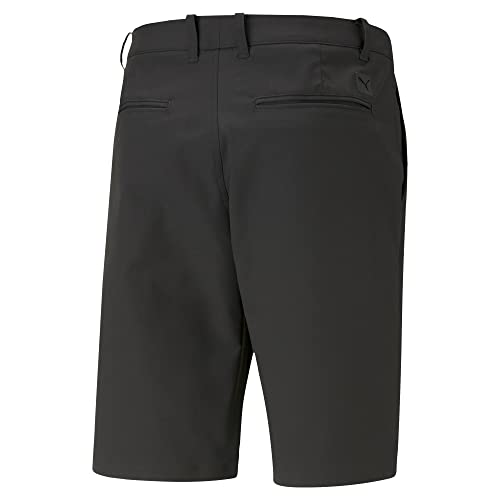 Men's 9-Inch Solid Shorts - Lightweight Quick-Dry, 32W x 9L, Black