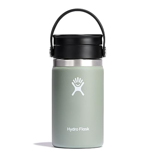 Hydro Flask 12 Oz Wide Mouth Water Bottle with Flex Sip Lid - Agave