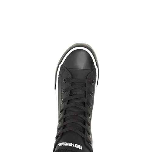 Harley-Davidson Men's Baxter Leather Motorcycle Casual Sneaker