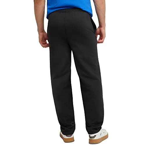 Hanes Men's Sweatpants, EcoSmart Fleece Sweats for Men, Open Bottom Sweatpants, 30.5"