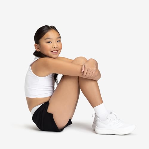 Soffe Youth Cheer Shorts – Medium / Black, 2.75" Inseam, 3 Pack