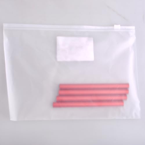 TRIWONDER Tent Pole Repair Splint Repair Kit Spare Repair Tube for Diameter 8.5-10.5mm (Red - 4 Pack)