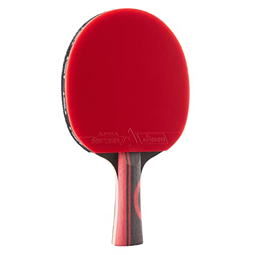 JOOLA Infinity Edge - Tournament Performance Ping Pong Paddle w/ Carbon Pro Technology - Black Rubber on Both Sides - Competition Ready - Table Tennis Racket for Advanced Training - Designed for Speed