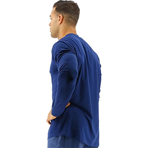 TYR Men's Long Sleeve Sun Protection Performance T-Shirt UPF 50+