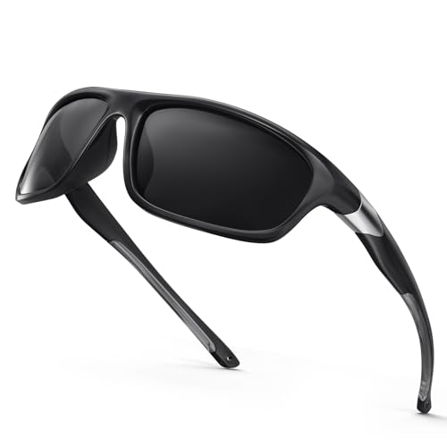 Polarized Bifocal Reading Sunglasses - Black + 2.5x - Sports & Outdoor