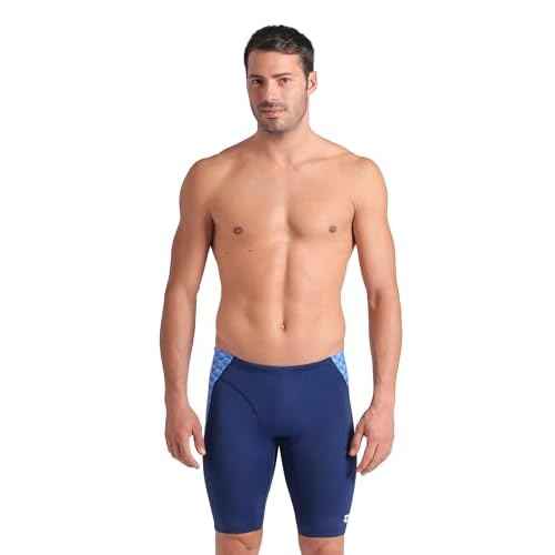 ARENA Mens Performance Men's Monogram Swim Jammer Knee-Length Swimsuit Training Bathing Suit