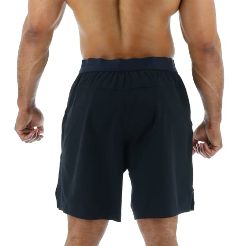 TYR Mens Athletic Performance Workout Lined Short 7" Shorts