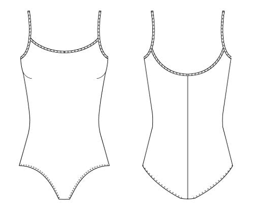 Girls Turquoise Microlux Camisole Leotard - Small Regular