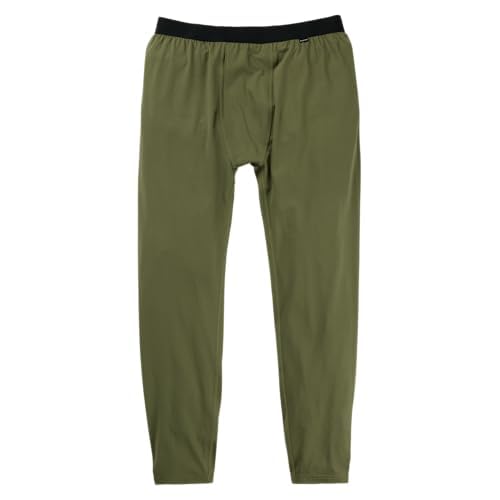 Burton Men's Midweight Base Layer Pants, Forest Moss, XL