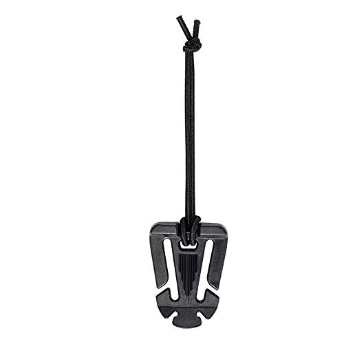 BOOSTEADY 10Pcs Tactical Molle Web Dominators for Hydration Tube Backpack Straps - Black