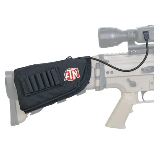 ATN Power Weapon Kit 20,000mAh Battery Pack w/USB Connector, provides up to 22 hrs of continuous use Black