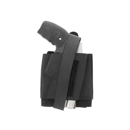 Galco Cop Ankle Band Right Hand Neoprene Universal Ankle Holster - CAB2L, Black